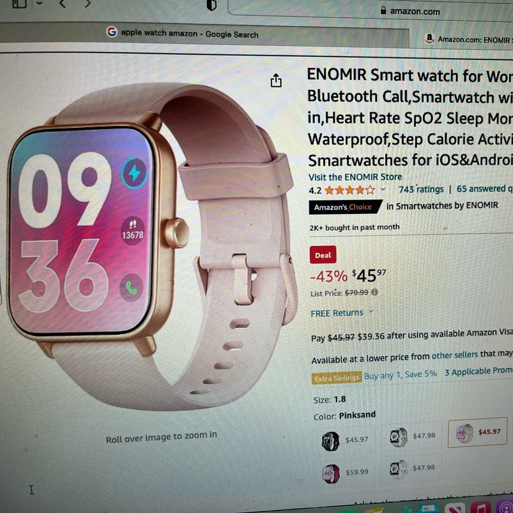 Enomir Smart Watch